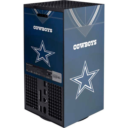 NFL Dallas Cowboys Team Jersey Xbox Series X Console Skin