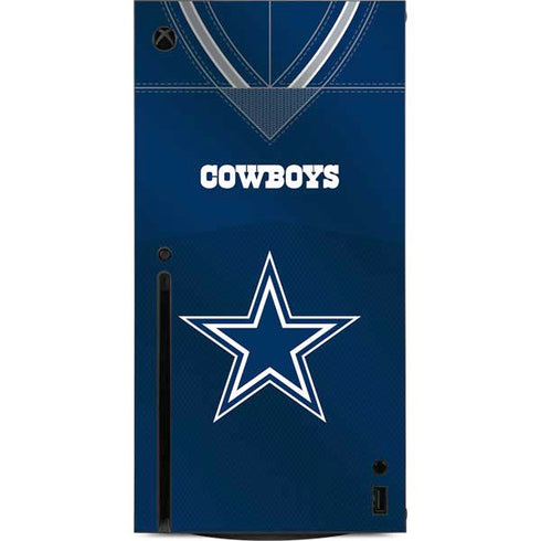 NFL Dallas Cowboys Team Jersey Xbox Series X Console Skin