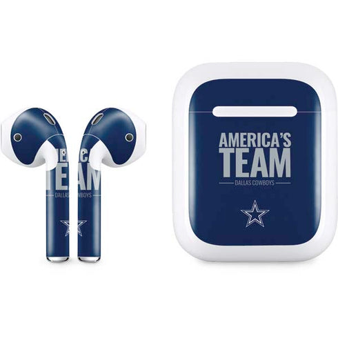 NFL Dallas Cowboys Team Motto Apple AirPods Skin