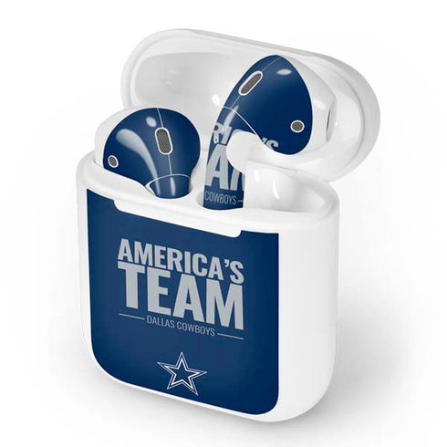 NFL Dallas Cowboys Team Motto Apple AirPods Skin
