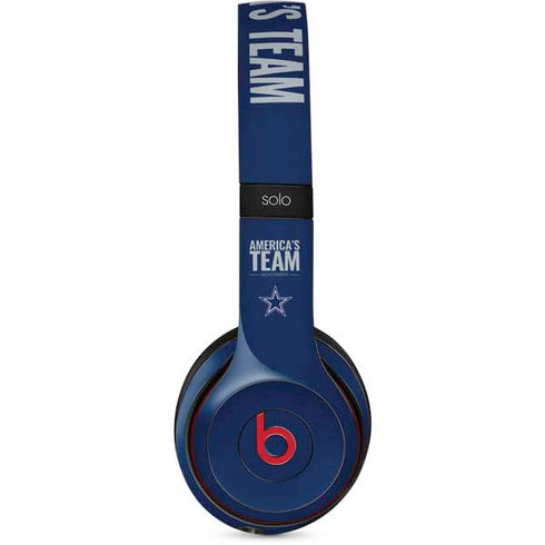 NFL Dallas Cowboys Team Motto Beats Solo 2 Wireless Skin