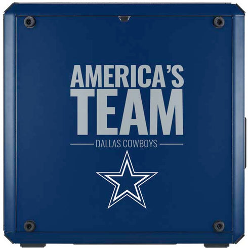 NFL Dallas Cowboys Team Motto Cooler Master MasterBox Q300L Mini Tower Skin