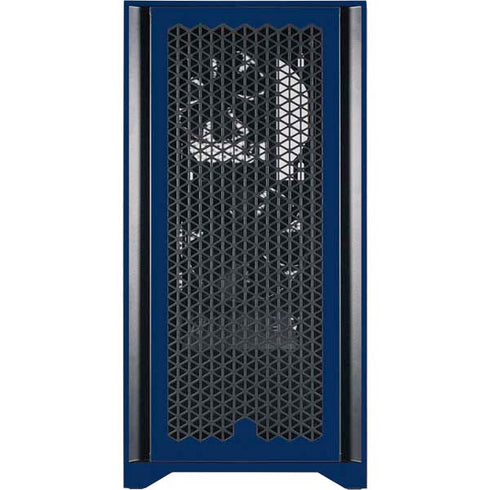 NFL Dallas Cowboys Team Motto Corsair 4000D Tempered Glass Mid-Tower ATX Case Skin