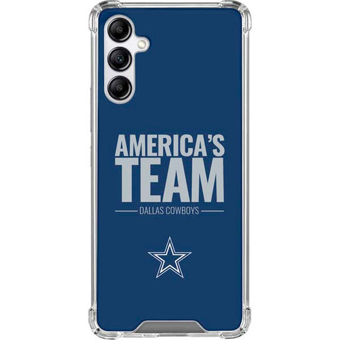 NFL Dallas Cowboys Team Motto Galaxy A15 5G Clear Case