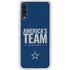 NFL Dallas Cowboys Team Motto Galaxy A50 Clear Case