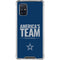 NFL Dallas Cowboys Team Motto Galaxy A71 5G Clear Case
