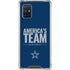 NFL Dallas Cowboys Team Motto Galaxy A71 5G Clear Case