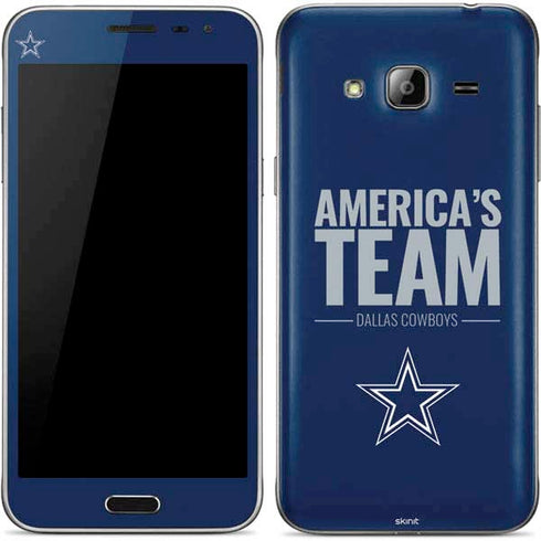 NFL Dallas Cowboys Team Motto Galaxy J3 Skin