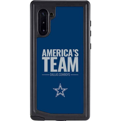 NFL Dallas Cowboys Team Motto Galaxy Note 10 Waterproof Case