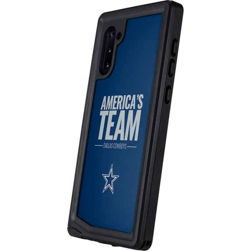 NFL Dallas Cowboys Team Motto Galaxy Note 10 Waterproof Case