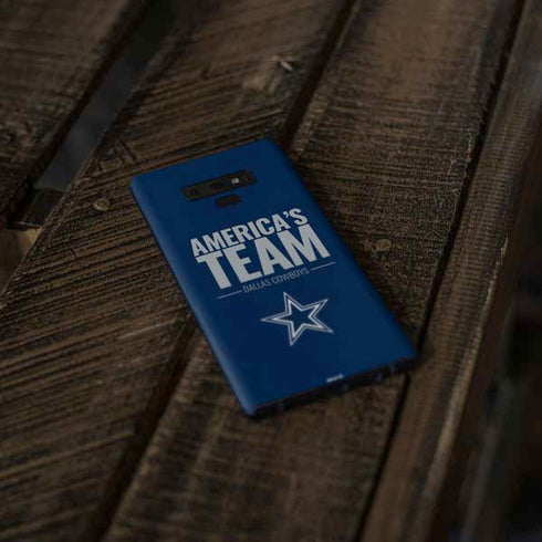 NFL Dallas Cowboys Team Motto Galaxy Note 9 Skin