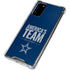 NFL Dallas Cowboys Team Motto Galaxy Note20 5G Clear Case