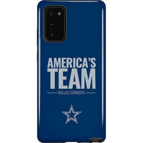 NFL Dallas Cowboys Team Motto Galaxy Note20 5G Pro Case
