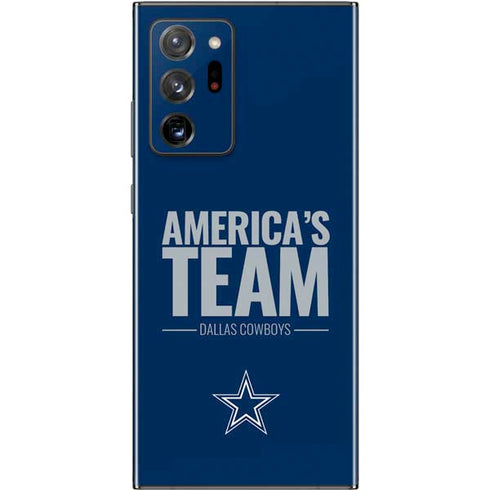 NFL Dallas Cowboys Team Motto Galaxy Note20 Ultra 5G Skin