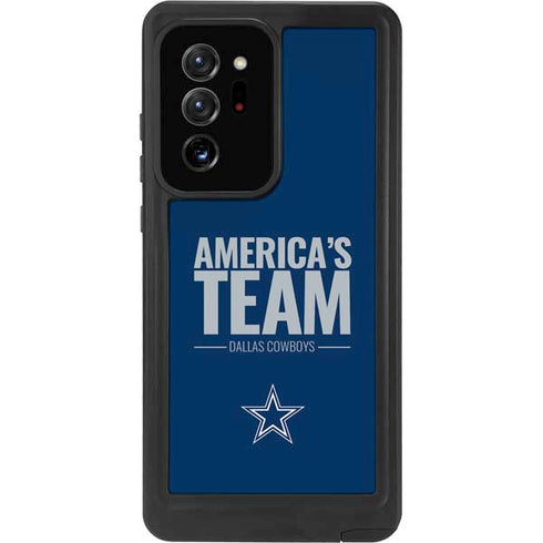 NFL Dallas Cowboys Team Motto Galaxy Note20 Ultra 5G Waterproof Case