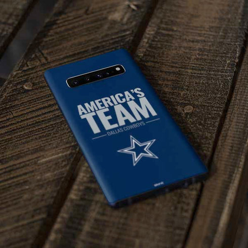 NFL Dallas Cowboys Team Motto Galaxy S10 Skin