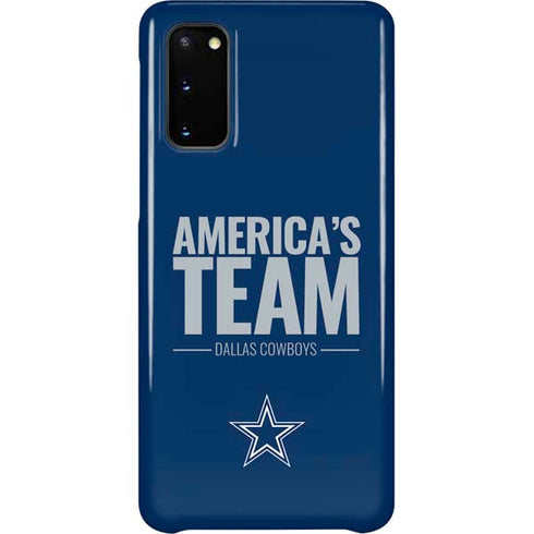 NFL Dallas Cowboys Team Motto Galaxy S20 Lite Case