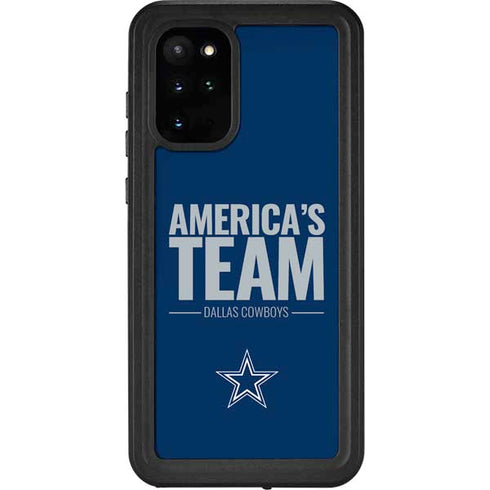NFL Dallas Cowboys Team Motto Galaxy S20 Plus Waterproof Case