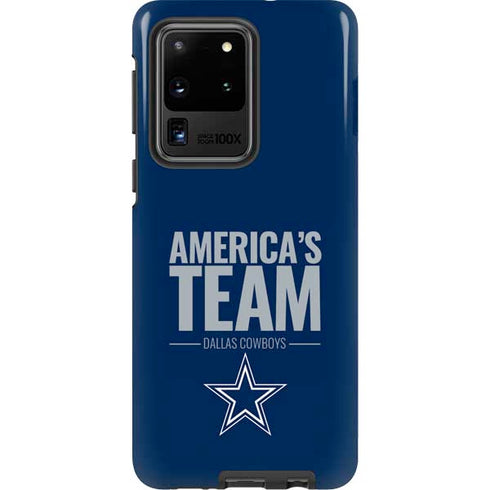 NFL Dallas Cowboys Team Motto Galaxy S20 Ultra 5G Pro Case