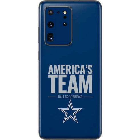 NFL Dallas Cowboys Team Motto Galaxy S20 Ultra 5G Skin