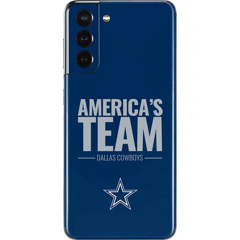 NFL Dallas Cowboys Team Motto Galaxy S21 5G Skin