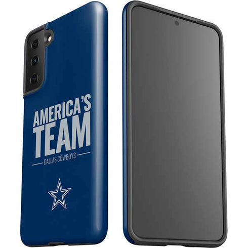 NFL Dallas Cowboys Team Motto Galaxy S21 Plus 5G Pro Case
