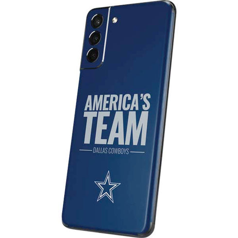 NFL Dallas Cowboys Team Motto Galaxy S21 Plus 5G Skin