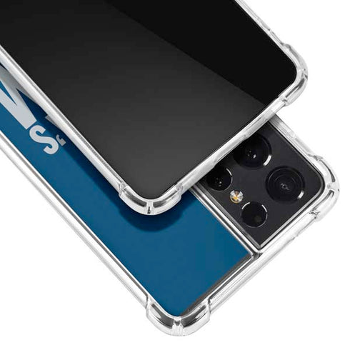 NFL Dallas Cowboys Team Motto Galaxy S21 Ultra 5G Clear Case