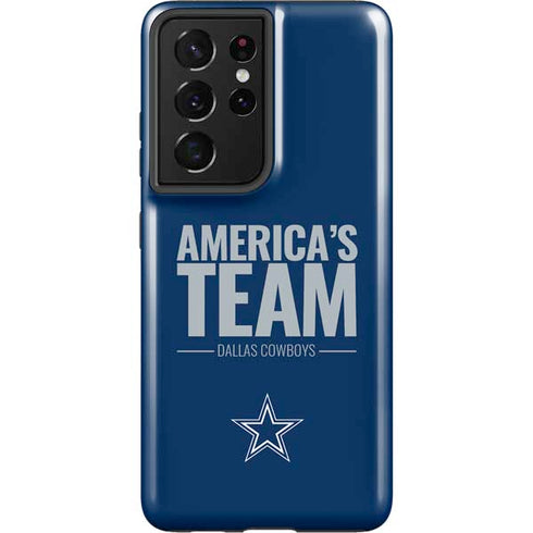 NFL Dallas Cowboys Team Motto Galaxy S21 Ultra 5G Pro Case