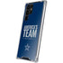 NFL Dallas Cowboys Team Motto Galaxy S22 Ultra Clear Case