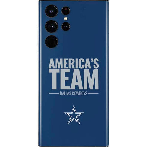 NFL Dallas Cowboys Team Motto Galaxy S22 Ultra Skin