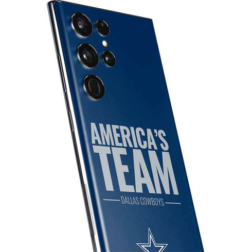 NFL Dallas Cowboys Team Motto Galaxy S22 Ultra Skin