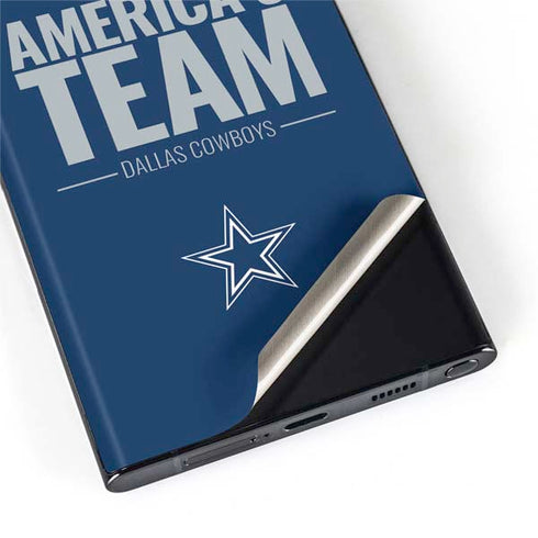 NFL Dallas Cowboys Team Motto Galaxy S22 Ultra Skin