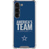 NFL Dallas Cowboys Team Motto Galaxy S23 Clear Case