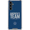 NFL Dallas Cowboys Team Motto Galaxy S23 FE Clear Case