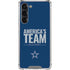 NFL Dallas Cowboys Team Motto Galaxy S23 Plus Clear Case