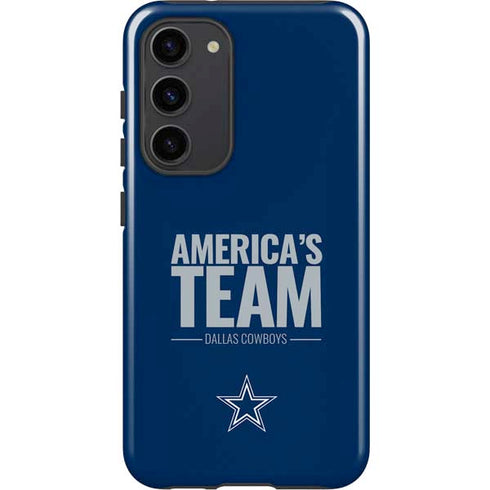 NFL Dallas Cowboys Team Motto Galaxy S23 Plus Pro Case