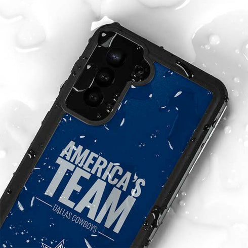 NFL Dallas Cowboys Team Motto Galaxy S23 Plus Waterproof Case
