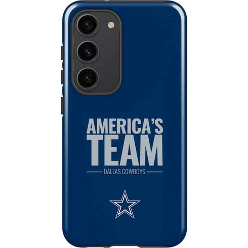 NFL Dallas Cowboys Team Motto Galaxy S23 Pro Case