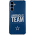 NFL Dallas Cowboys Team Motto Galaxy S24 Clear Case