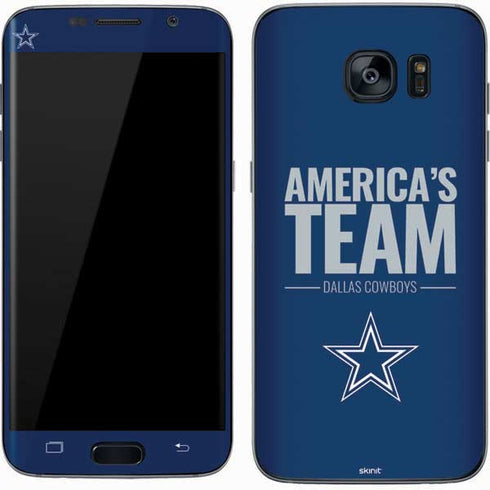 NFL Dallas Cowboys Team Motto Galaxy S7 Skin