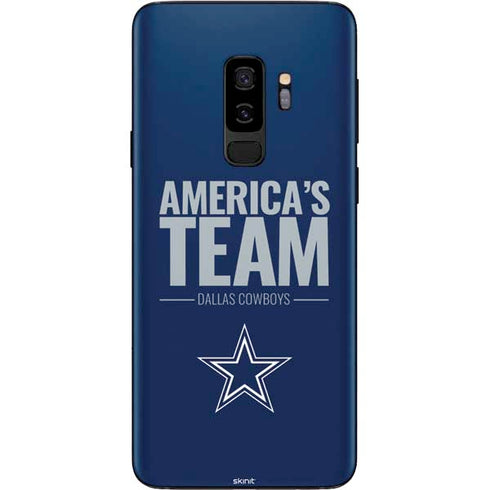 NFL Dallas Cowboys Team Motto Galaxy S9 Plus Skin