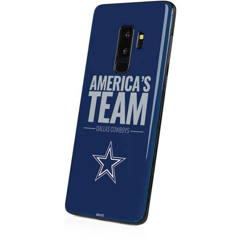 NFL Dallas Cowboys Team Motto Galaxy S9 Plus Skin