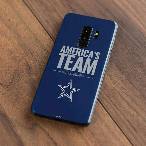 NFL Dallas Cowboys Team Motto Galaxy S9 Plus Skin