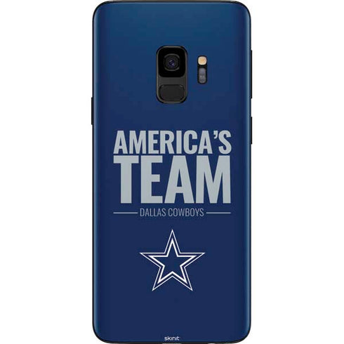 NFL Dallas Cowboys Team Motto Galaxy S9 Skin