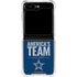 NFL Dallas Cowboys Team Motto Galaxy Z Flip5 5G Clear Case