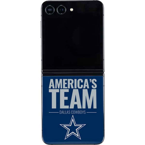 NFL Dallas Cowboys Team Motto Galaxy Z Flip5 5G Skin