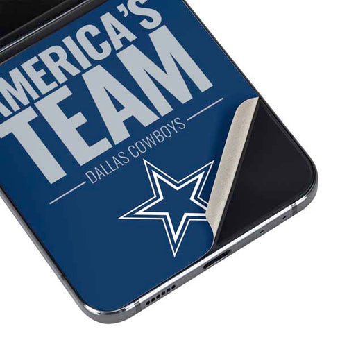 NFL Dallas Cowboys Team Motto Galaxy Z Flip5 5G Skin
