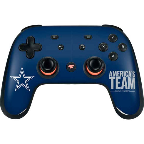 NFL Dallas Cowboys Team Motto Google Stadia Controller Skin