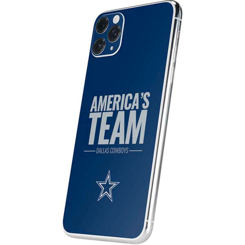 NFL Dallas Cowboys Team Motto iPhone 11 Pro Max Skin